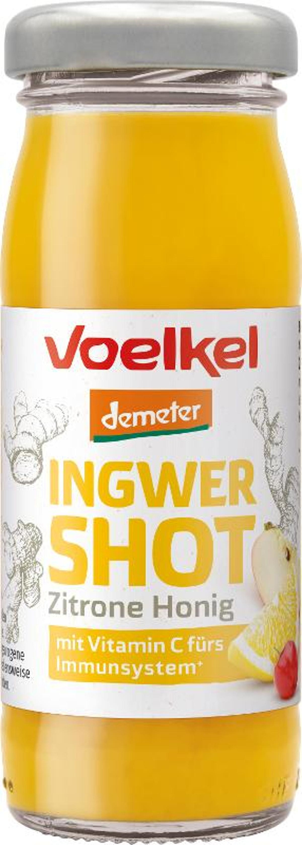 Produktfoto zu Shot "Ingwer Zitrone Honig"