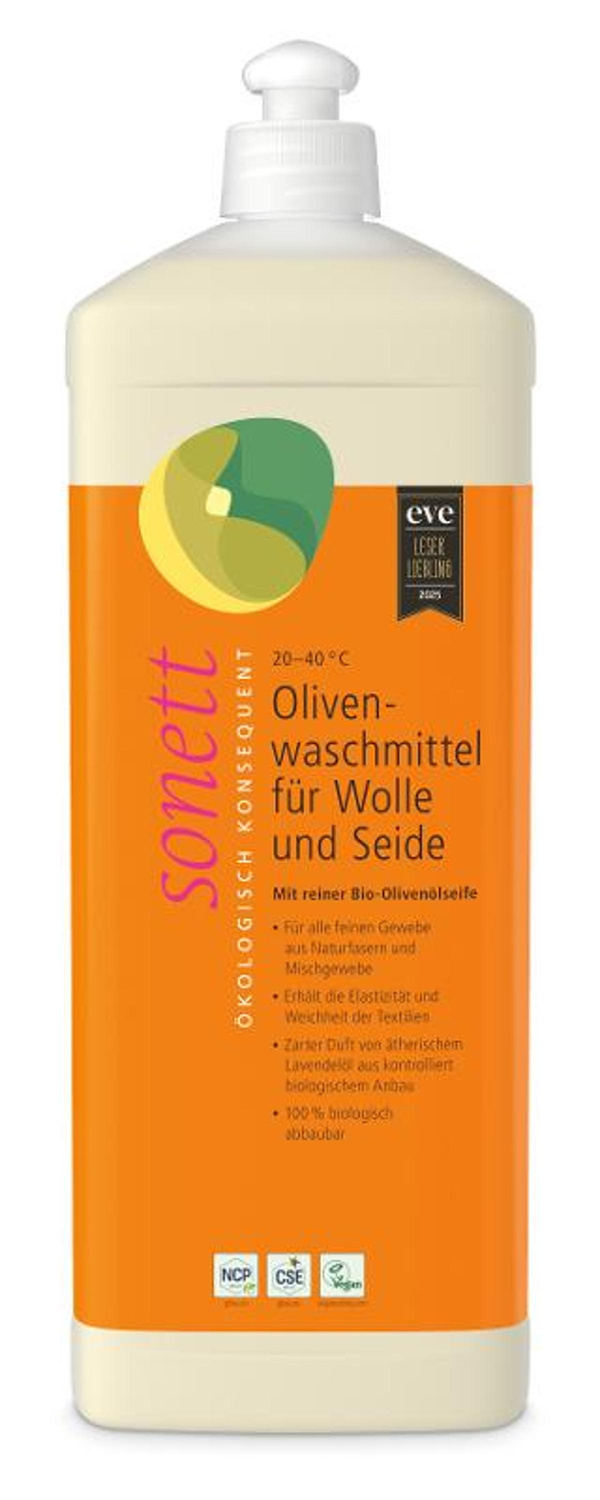Produktfoto zu Olivenwaschmittel flüssig 1L