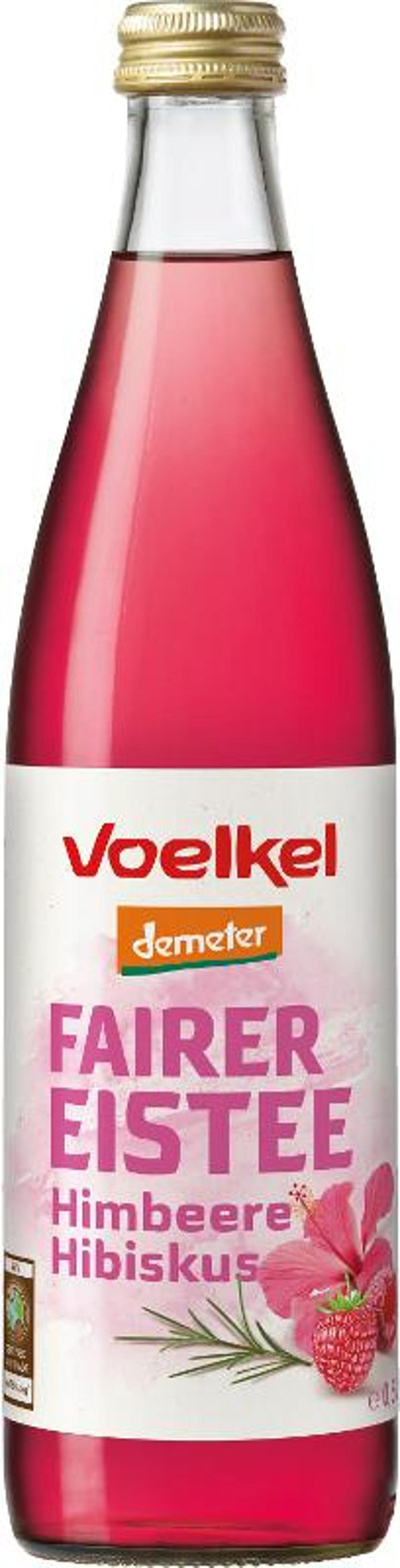 Produktfoto zu EisteeHimbeere & Hibiskus 0,5L