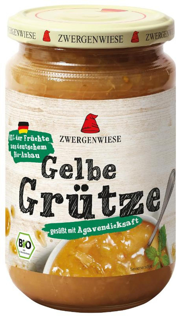 Produktfoto zu Gelbe Grütze 350g