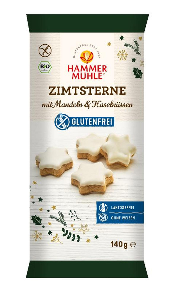 Produktfoto zu Zimtsterne glutenfrei 140g