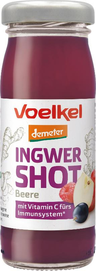Produktfoto zu Shot "Ingwer & Beeren" 95ml