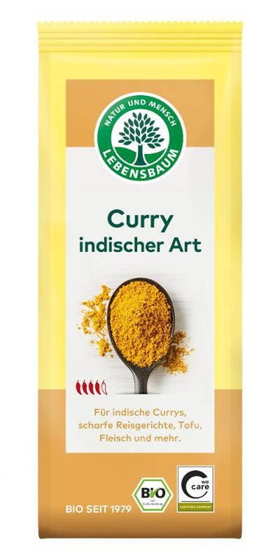 Produktfoto zu Currypulver "indisch",  50g