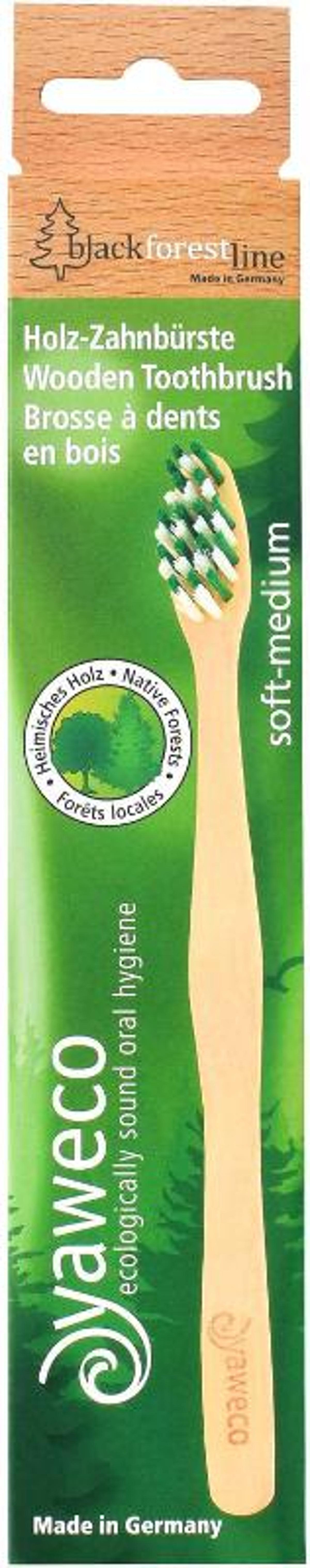 Produktfoto zu "yaweko" Holz-Zahnbürste