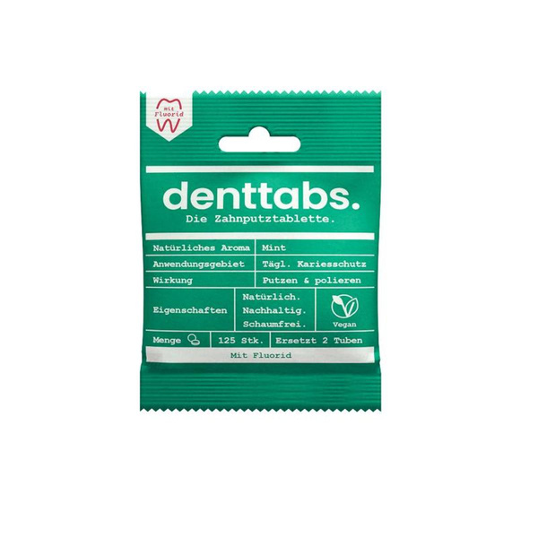 Produktfoto zu Denttabs Zahnputztabletten