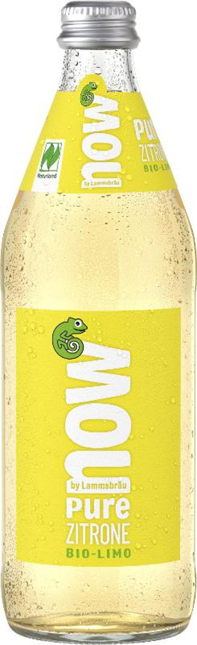 Produktfoto zu now Pure Zitrone 0,5Ltr