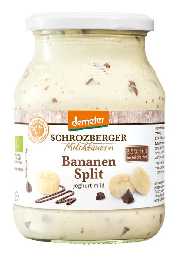 Produktfoto zu Saison:Bananensplit 3,5% 500g