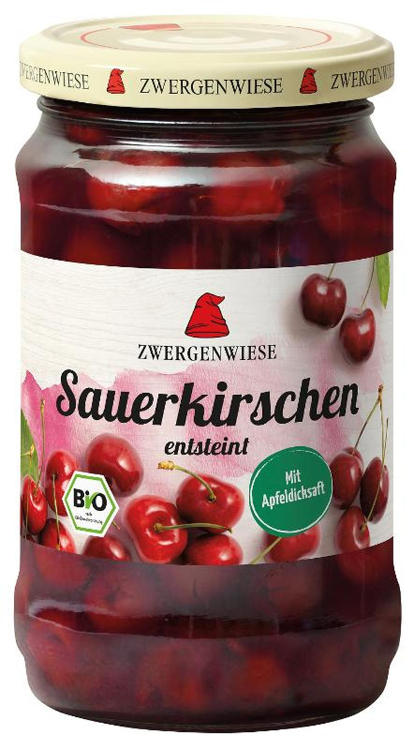 Produktfoto zu Sauerkirschen im Glas ATG 195g