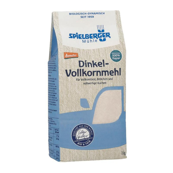 Produktfoto zu Dinkelvollkornmehl 1kg