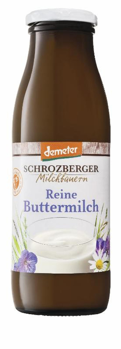 Produktfoto zu Buttermilch  0,5l Flasche