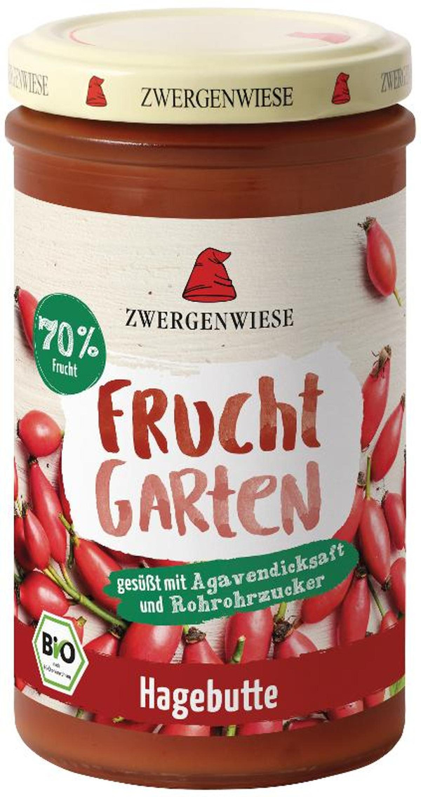 Produktfoto zu Fruchtgarten Hagebutte 225g