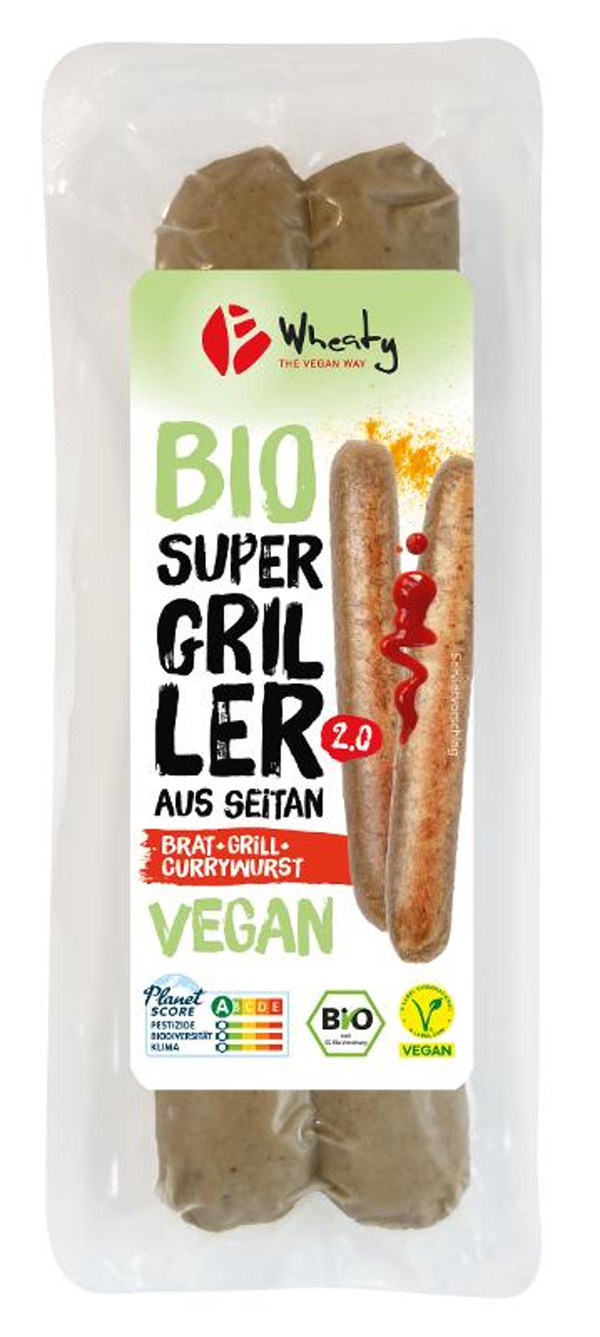 Produktfoto zu Vegane Super Griller 180g