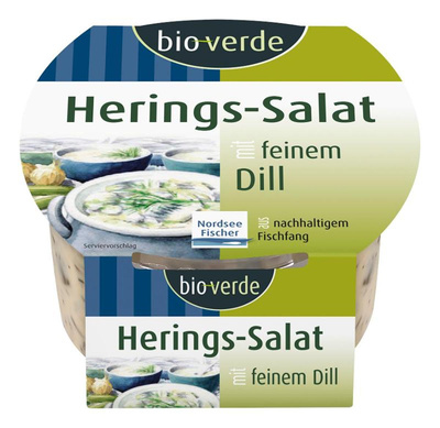 Produktfoto zu Herings-Salat mit Dill 150g
