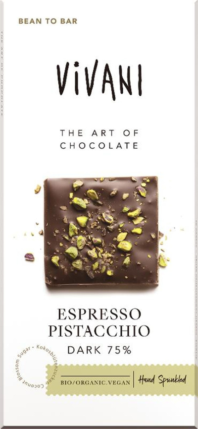 Produktfoto zu Vivani"Espresso Pistazie Dark"