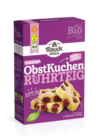 Produktfoto zu Obstkuchenteig, 2x200g