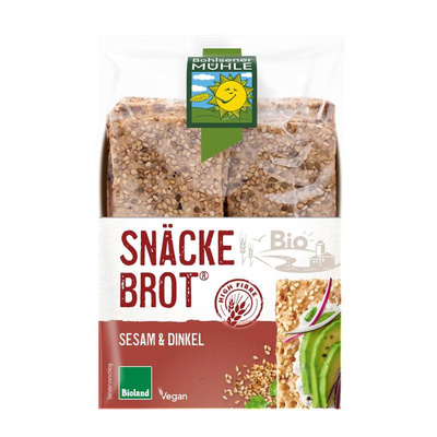 Produktfoto zu Snäckebrot "Sesam und Dinkel"