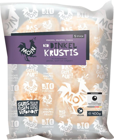 Produktfoto zu TK Dinkel Krustis 5x80g