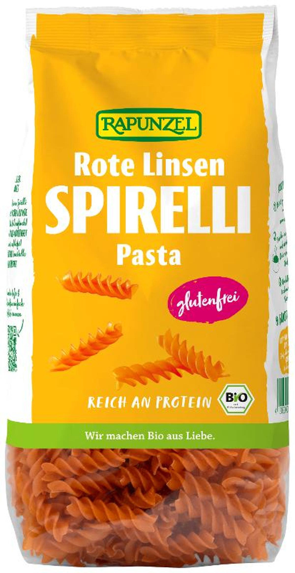 Produktfoto zu Rote Linsen Spirelli 300g