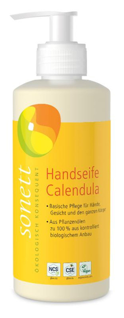 Produktfoto zu Handseife Calendula im Spender