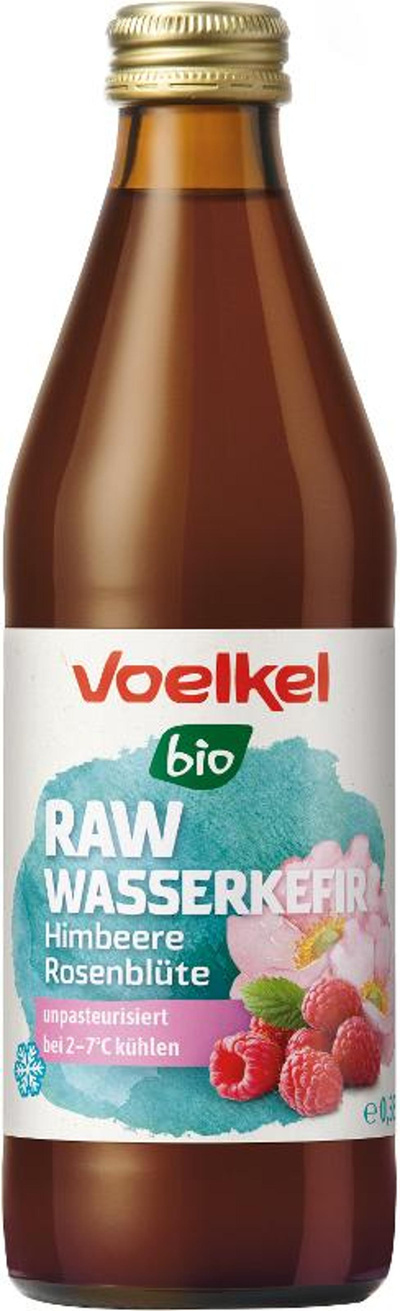 Produktfoto zu Himbeere und Rosenblüte _  fermentiert, unpasteurisiert