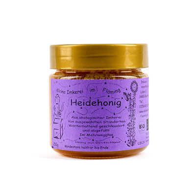 Produktfoto zu Fläminghonig"Heideh." 250g