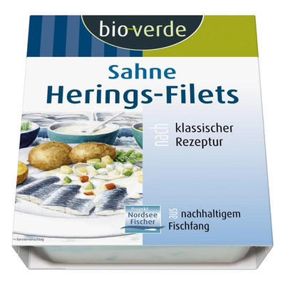 Produktfoto zu Sahne-Herings-Filet 350g