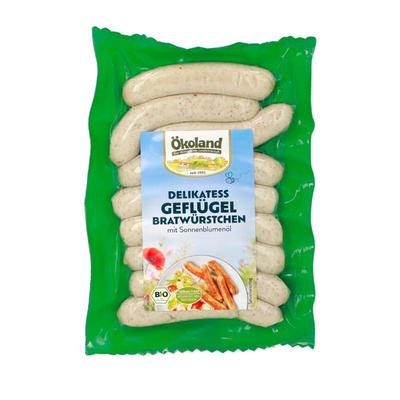 Produktfoto zu Geflügelbratwürstchen 9 Stück