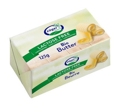 Produktfoto zu lactosefreie Butter 125g