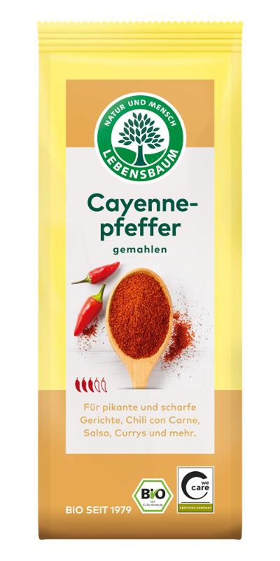 Produktfoto zu Cayennepfeffer 50g