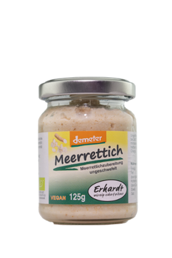 Produktfoto zu Meerrettich im Glas, 125g