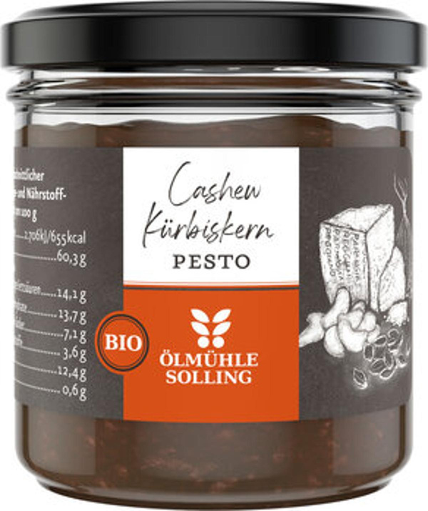 Produktfoto zu Cashew-Kürbiskern Pesto 110g