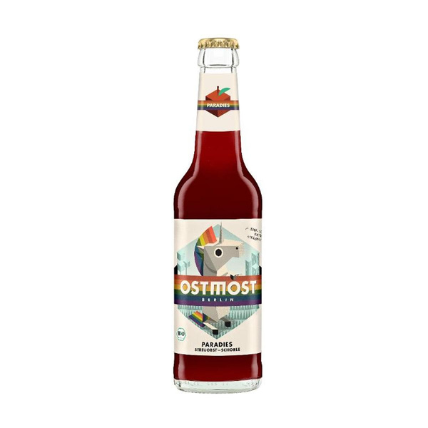 Produktfoto zu Ostmost Paradies Schorle 0,33l