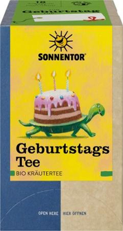 Produktfoto zu 18x 1,5g Geburtstagstee
