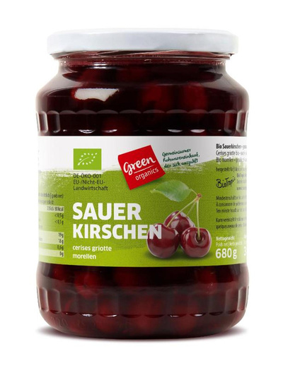 Produktfoto zu GREEN Sauerkirschen 680g