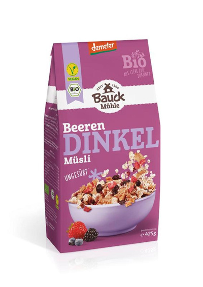 Produktfoto zu Dinkelmüsli  " Beerenzart "
