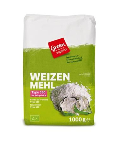 Produktfoto zu GREEN Weizenmehl Type 550 1kg