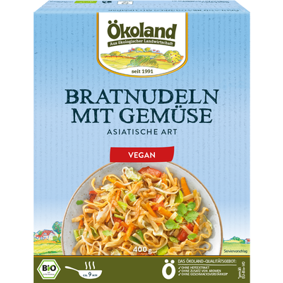 Produktfoto zu TK Bratnudeln mit Gemüse 400g