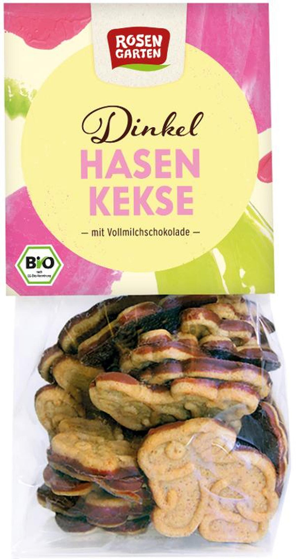 Produktfoto zu Dinkel Osterhasen Kekse 150g