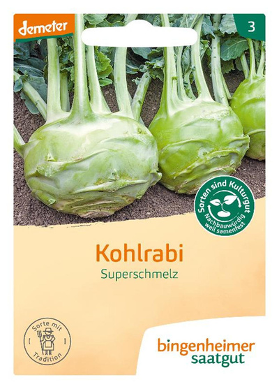Produktfoto zu Saat: Kohlrabi "Superschmelz"