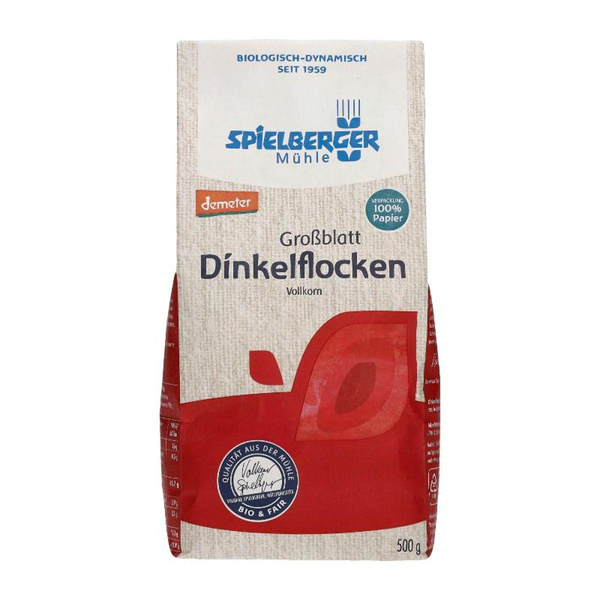 Produktfoto zu Großblatt Dinkelflocken 500g