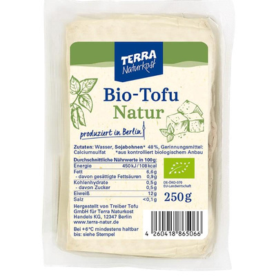 Produktfoto zu 250g Tofu Natur ( Terra)