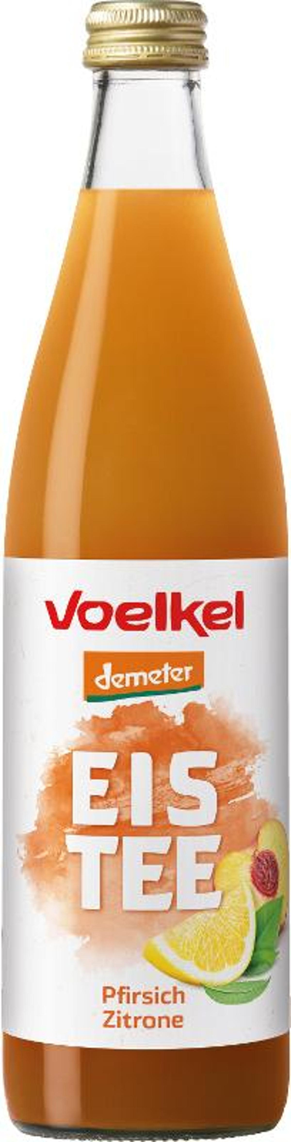 Produktfoto zu Eistee Pfirsich Zitrone 0,5L