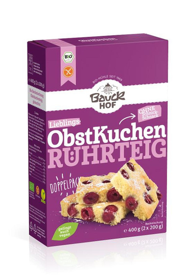 Produktfoto zu Obstkuchenteig, 2x200g
