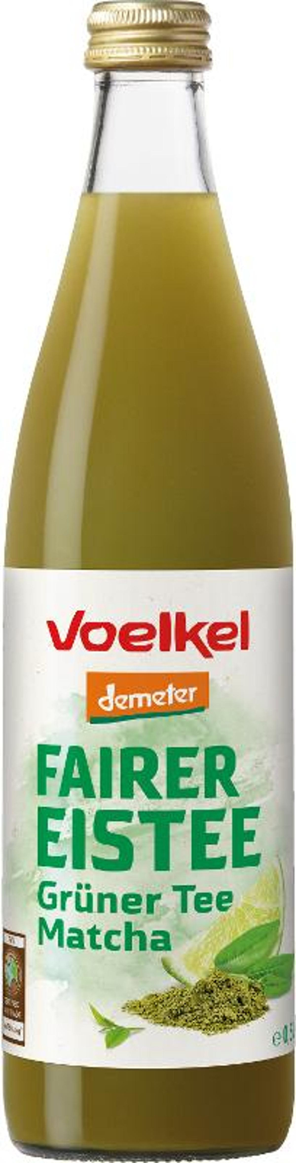 Produktfoto zu Eistee Grüntee & Matcha 0,5L