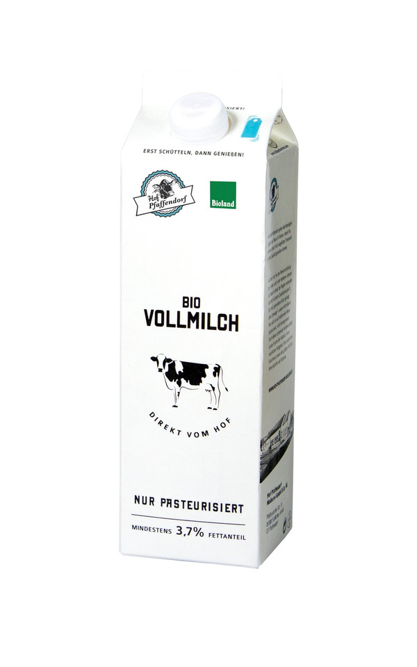 Produktfoto zu PF Frischmilch Tetra  3,7% 1L