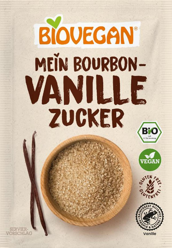 Produktfoto zu Biovegan Vanillezucker 4 x 8g