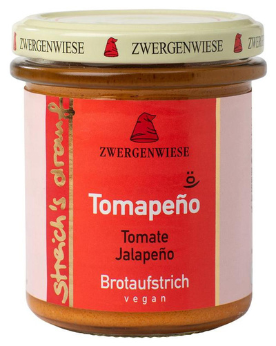 Produktfoto zu streich's drauf Tomapeño 160g