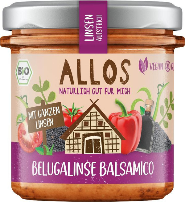 Produktfoto zu Linsenaufstrich  Balsamico140g