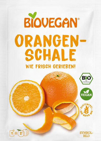 Produktfoto zu Orangenschale gerieben 9g