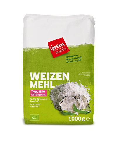 Produktfoto zu GREEN Weizenmehl Type 550 1kg
